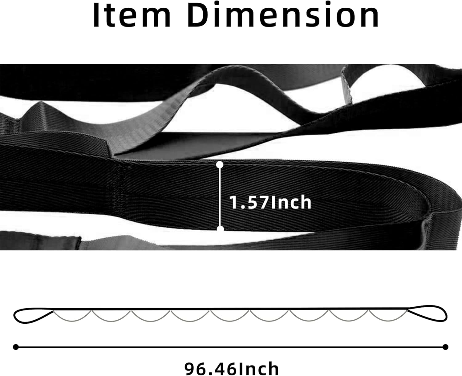 12-LOOP MULTI-STRETCH EXERCISE STRAP