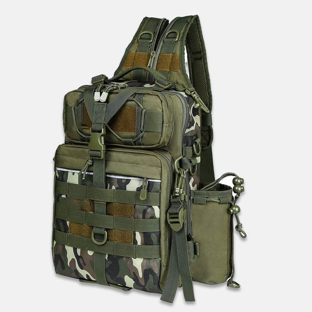 camouflage fishing tackle bag Fishing Tackle Backpack – ThruWare